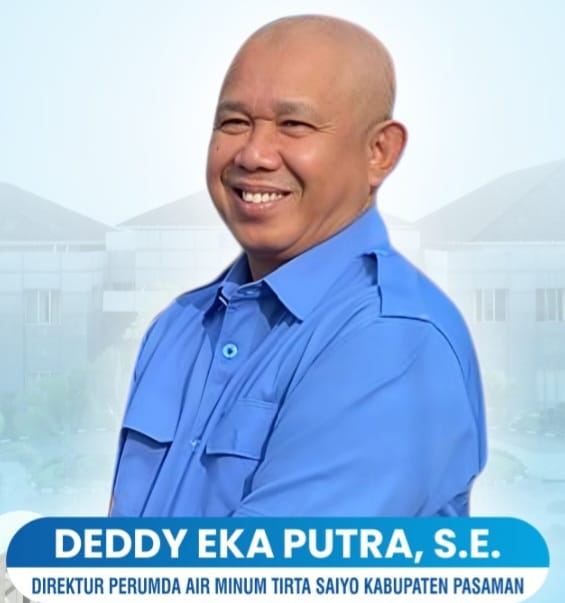 Dirut Perumda Air Minum Tirta Saiyo Pasaman, Deddy Eka Putra, SE